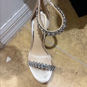 Elegant Rhinestone Embellished Heels